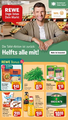 REWE Ingo Istas: Angebote / Wochenzettel KW 09/2026