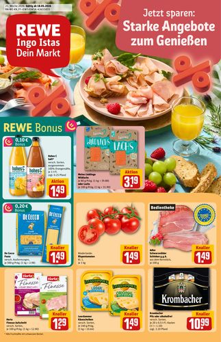 REWE Ingo Istas: Angebote / Wochenzettel KW 21/2026