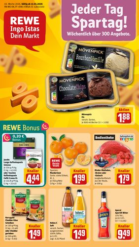 REWE Ingo Istas: Angebote / Wochenzettel KW 03/2026