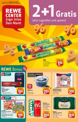 REWE Ingo Istas: Angebote / Wochenzettel KW 16/2026