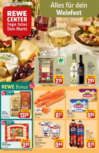 REWE Ingo Istas: Angebote / Wochenzettel KW 41/2025