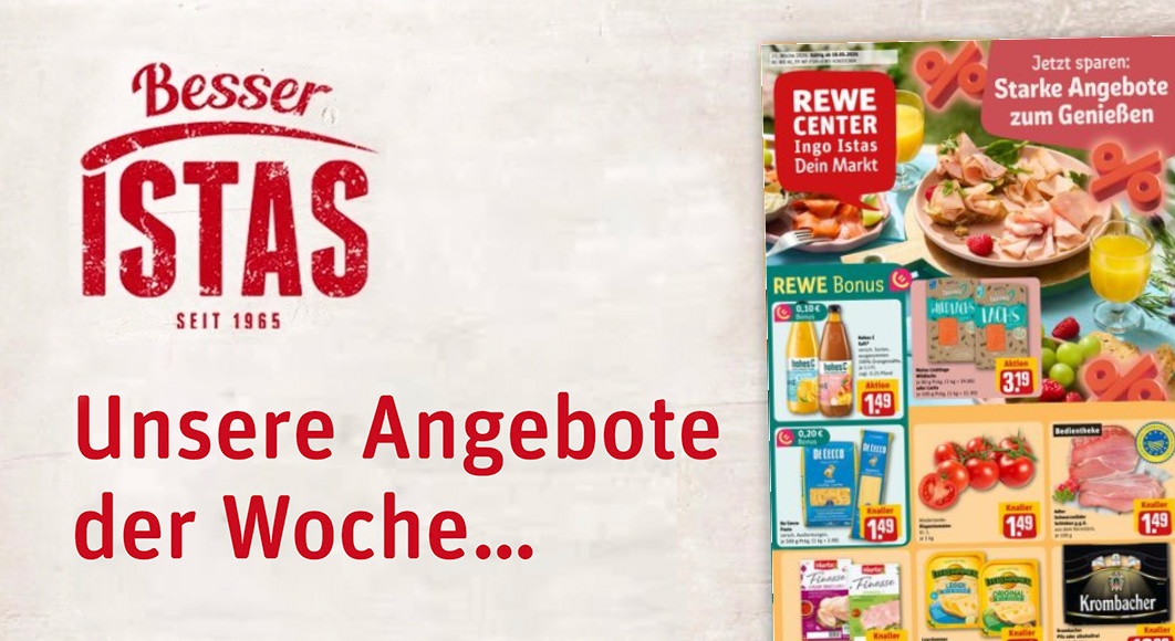 REWE Ingo Istas: Startseite Angebote KW 21/2026