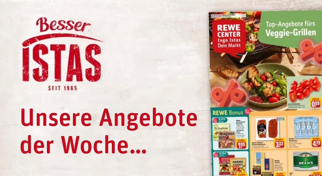 REWE Ingo Istas: Startseite Angebote KW 22/2026