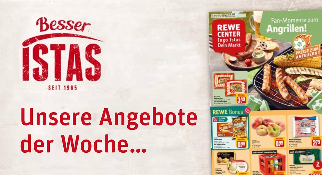 REWE Ingo Istas: Startseite Angebote KW 26/2026