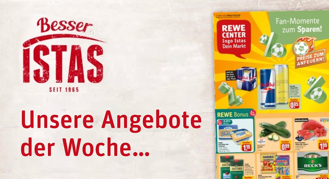 REWE Ingo Istas: Startseite Angebote KW 27/2026