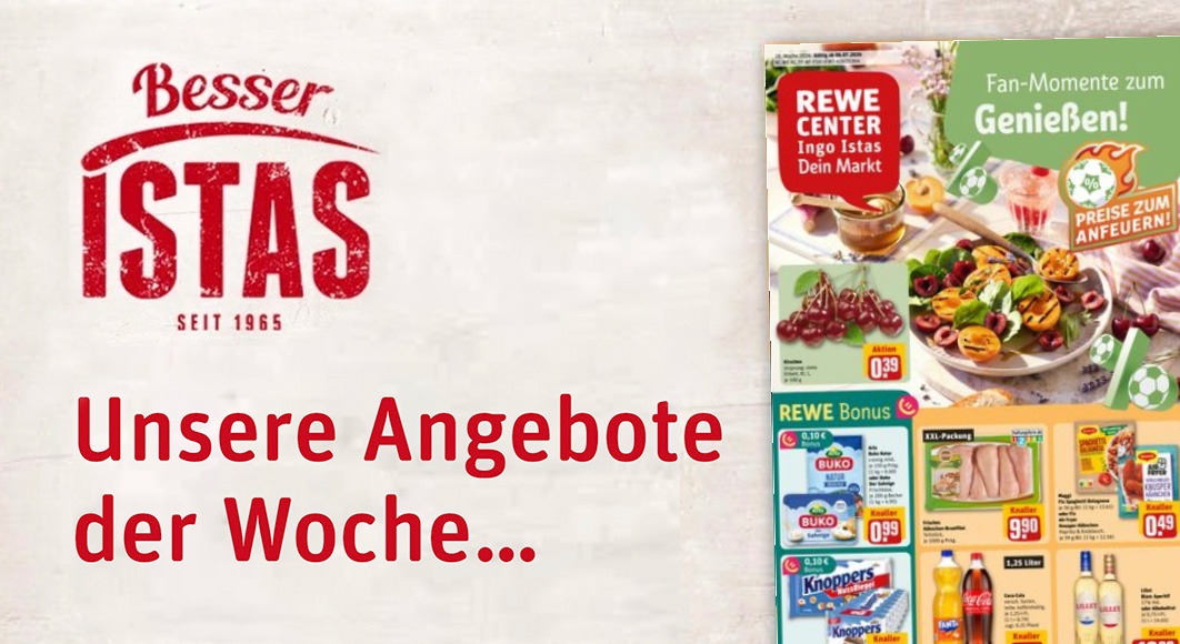 REWE Ingo Istas: Startseite Angebote KW 28/2026