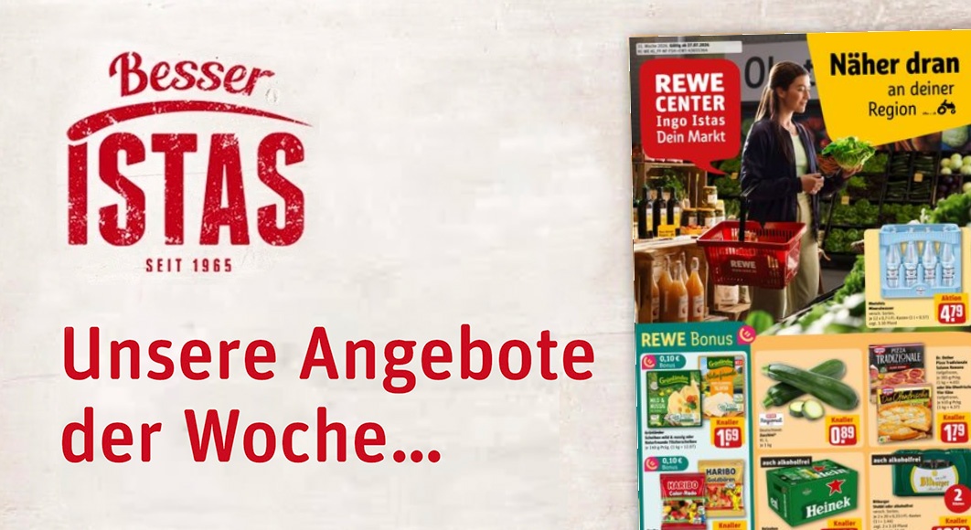 REWE Ingo Istas: Startseite Angebote KW 31/2026