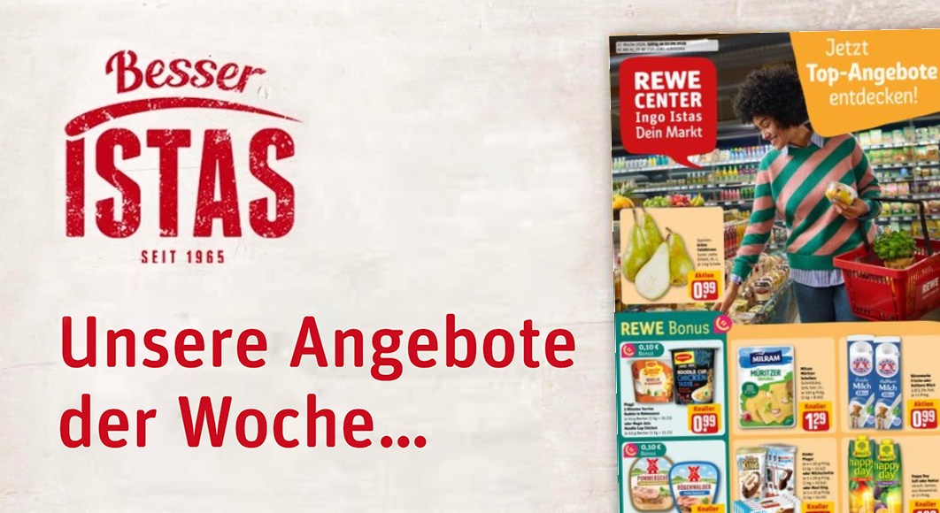 REWE Ingo Istas: Startseite Angebote KW 37/2026