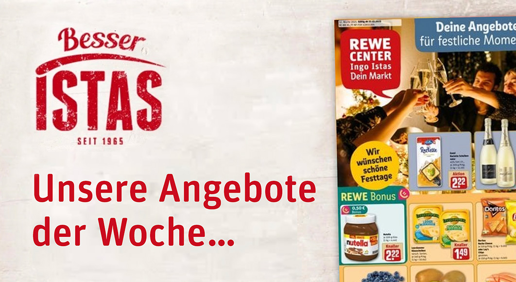 REWE Ingo Istas: Startseite Angebote KW 52/2025