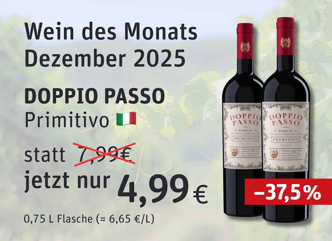 Wein des Monats Dezember 2025 Wein des Monats Dezember 2025