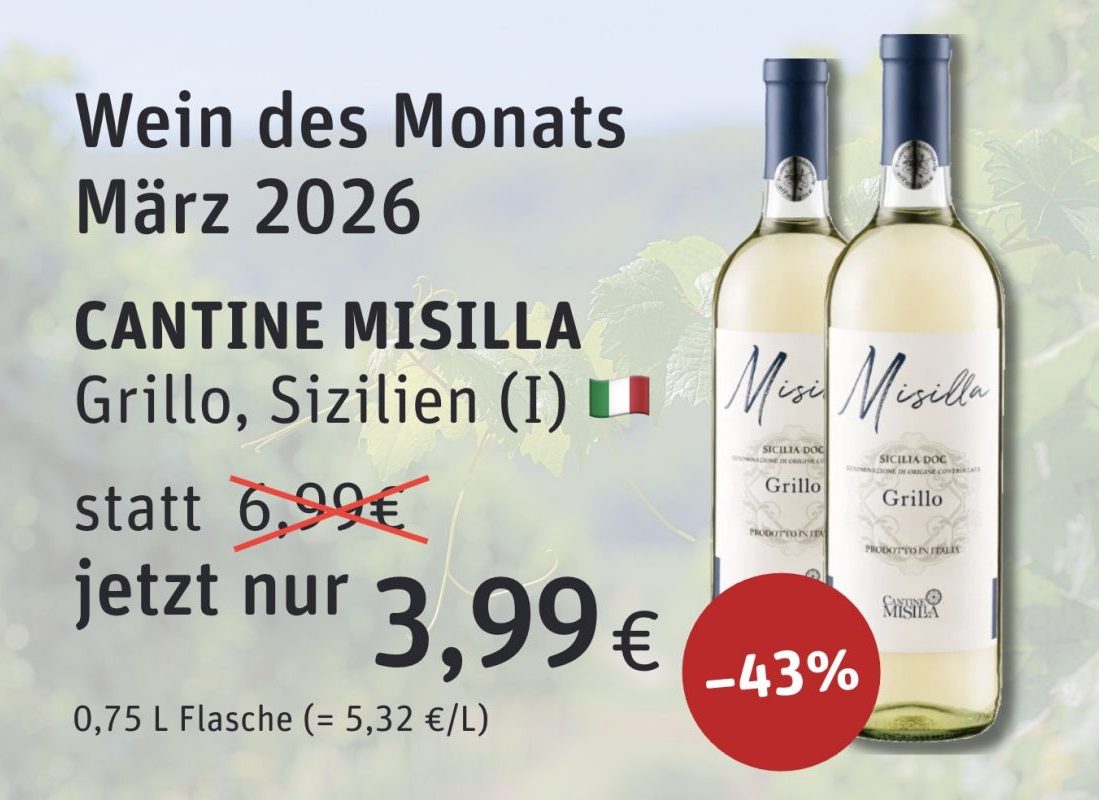 Wein des Monats März 2026 Wein des Monats März 2026