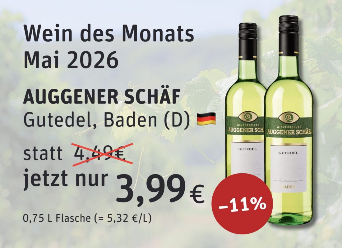 Wein des Monats Mai 2026 Wein des Monats Mai 2026
