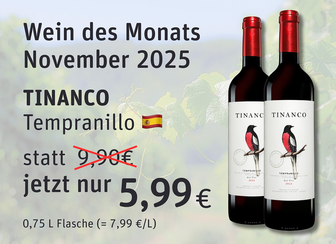 Wein des Monats November 2025
