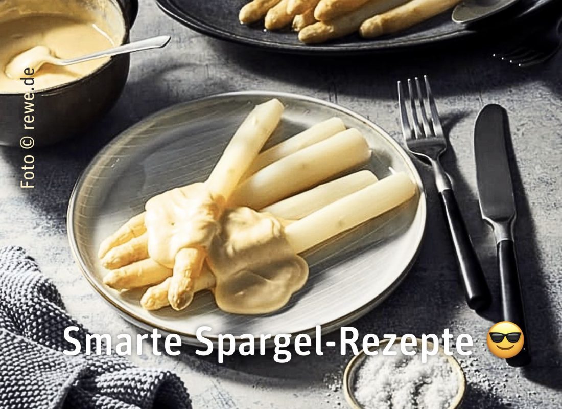 Smarte Spargel-Rezepte // REWE Ingo Istas