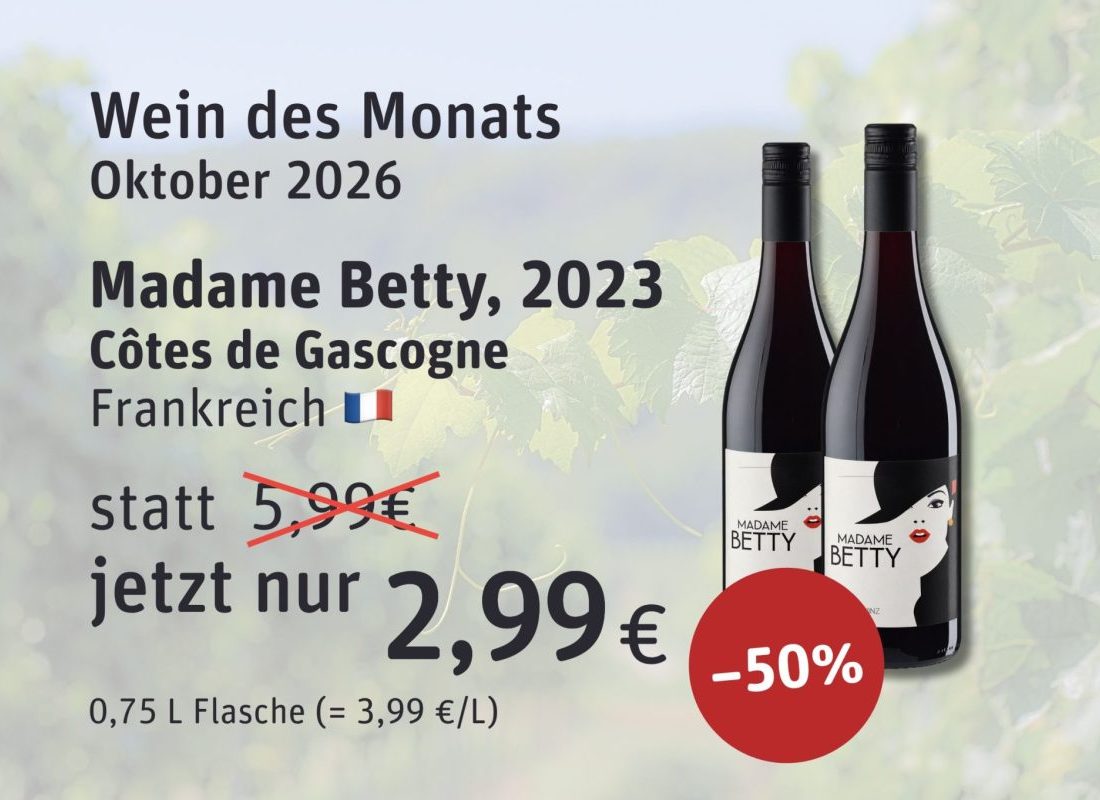 REWE Istas Wein des Monats Oktober 2026 REWE Istas Wein des Monats Oktober 2026