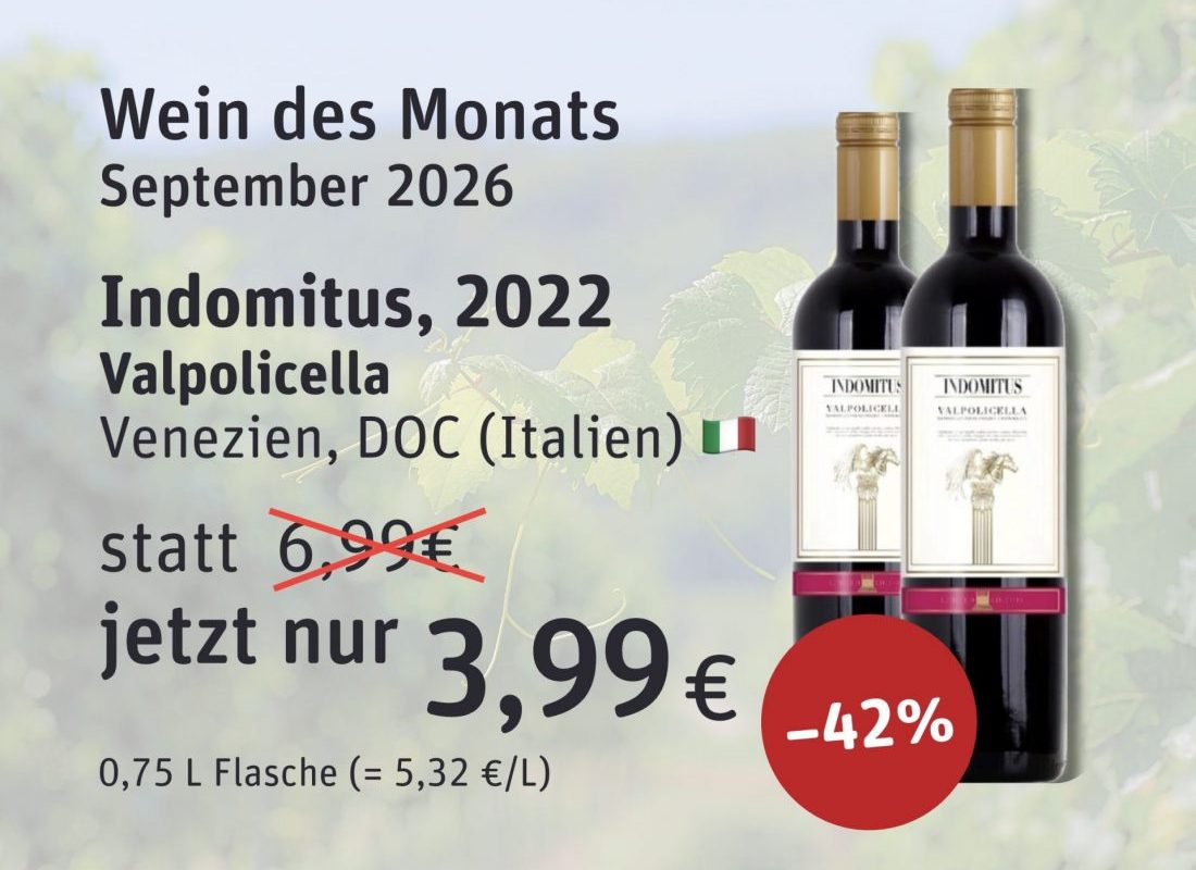 REWE Istas Wein des Monats September 2026 REWE Istas Wein des Monats September 2026